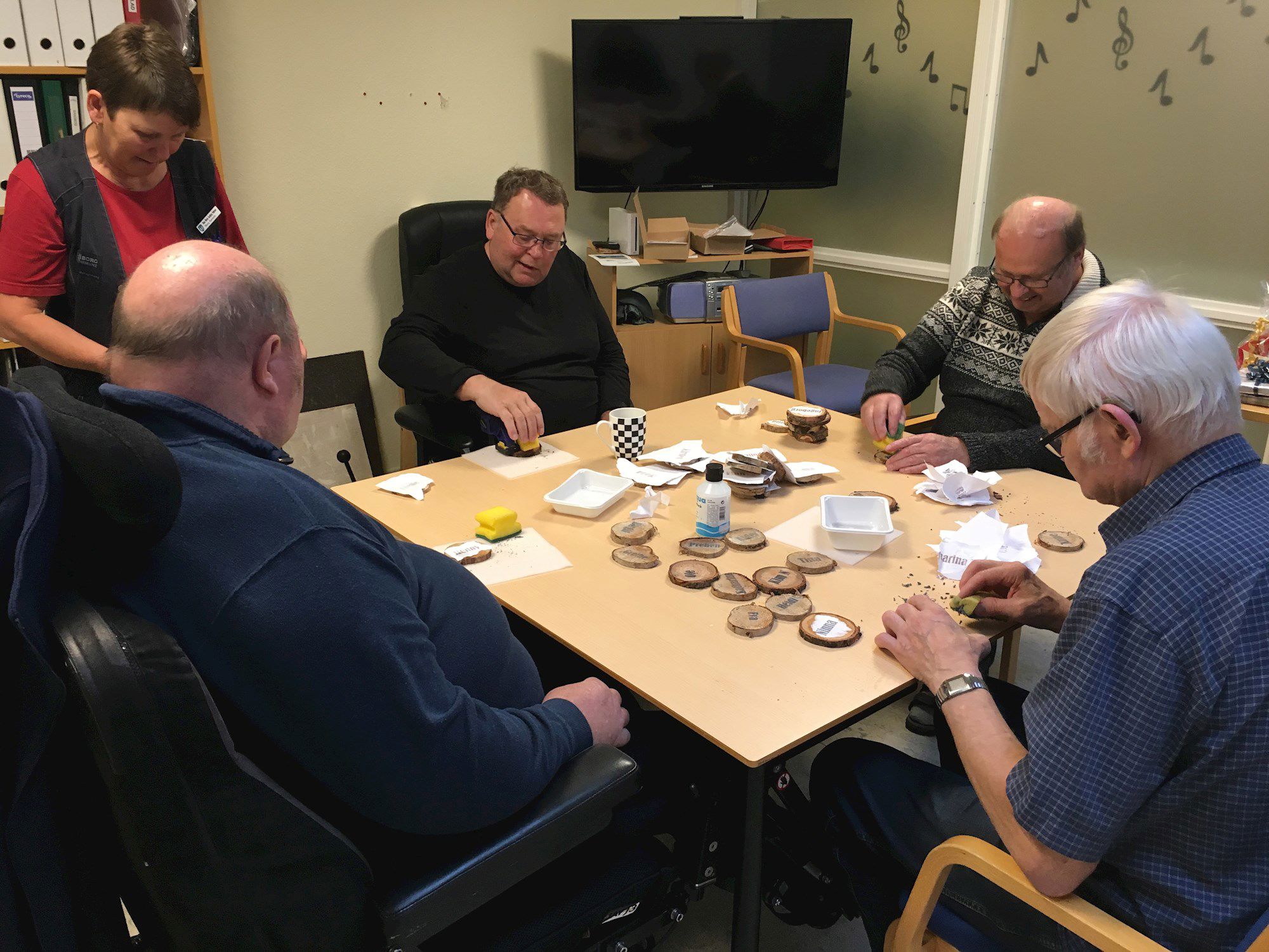 Borgere laver kreative sysler